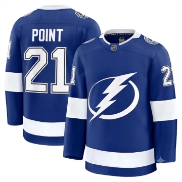 Brayden Point Tampa Bay Lightning Blue Home Premium Jersey
