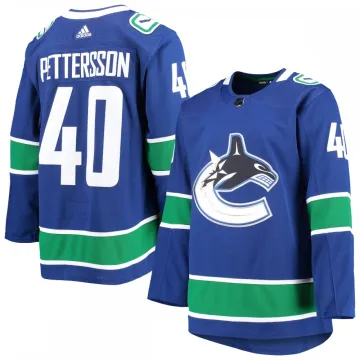 Elias Pettersson Vancouver Canucks Camiseta oficial adidas 2020/21 de jugador local - Azul