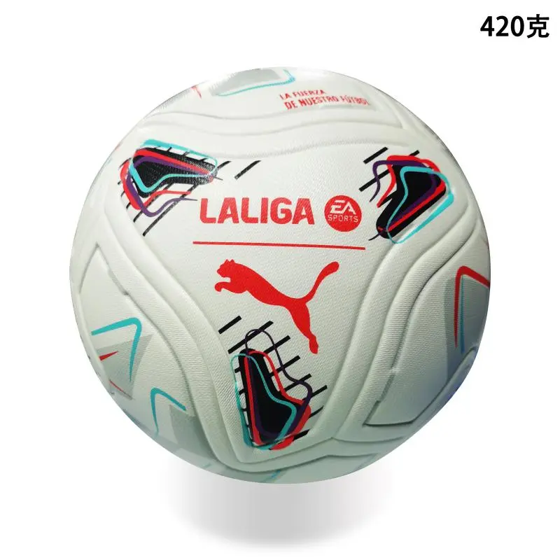 26/27 LaLiga Match Soccer Ball White/Black/Red/Teal