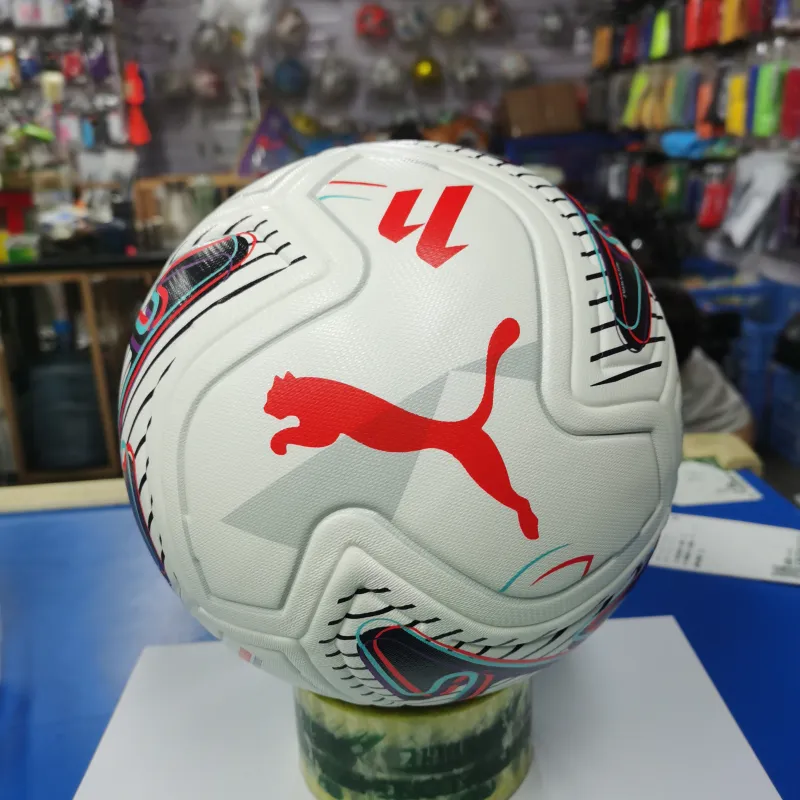26/27 LaLiga Match Soccer Ball White/Black/Red/Teal