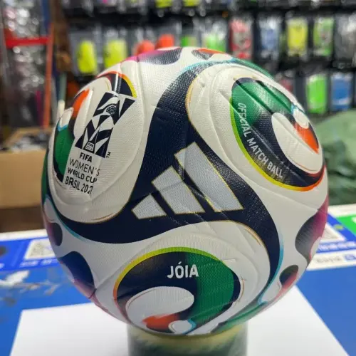 2027 Brazil Women's World Cup Match Soccer Ball White/Green/Navy