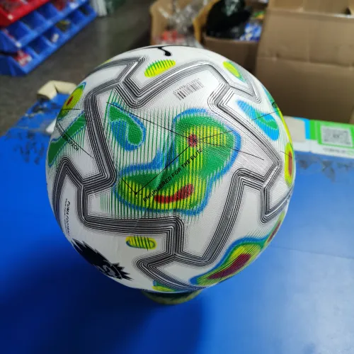 26/27 Premier League Match Soccer Ball White/Gray/Green