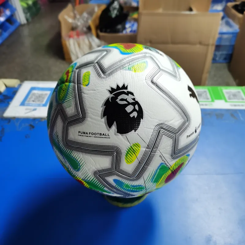 26/27 Premier League Match Soccer Ball White/Gray/Green