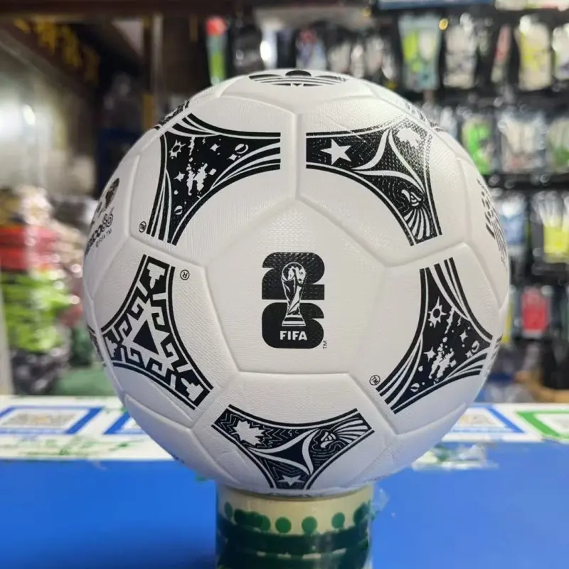 2026 World Cup Special Edition Soccer Ball White/Black