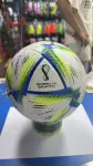 2022 Qatar World Cup Match Soccer Ball White/Blue/Green