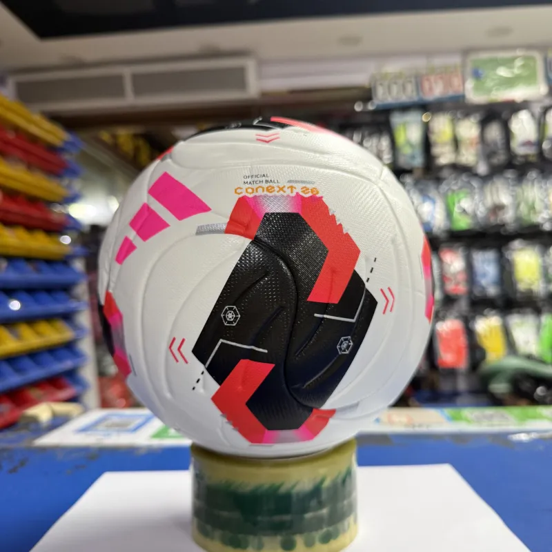 2026 World Cup Training Soccer Ball White/Black/Pink