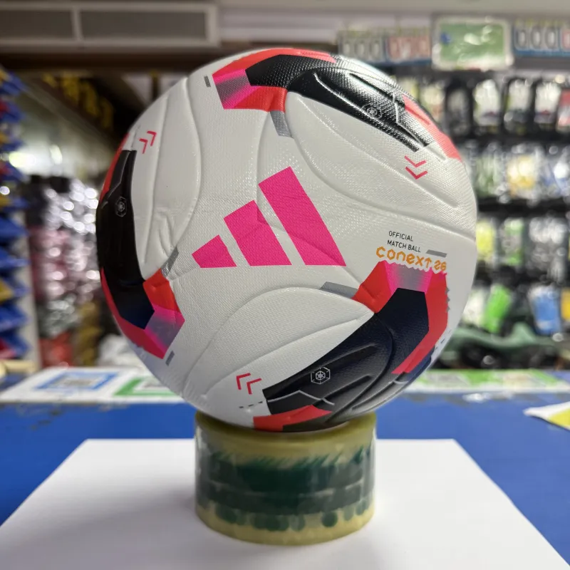 2026 World Cup Training Soccer Ball White/Black/Pink