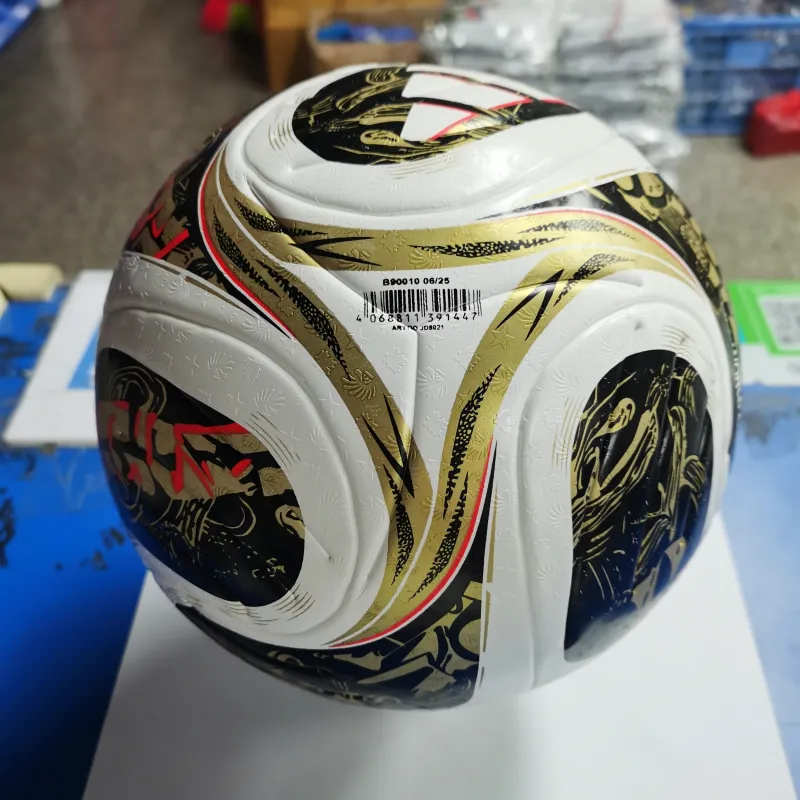 2026 World Cup Final Player Version Soccer Ball White/Black/Gold