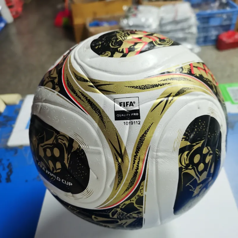 2026 World Cup Final Player Version Soccer Ball White/Black/Gold