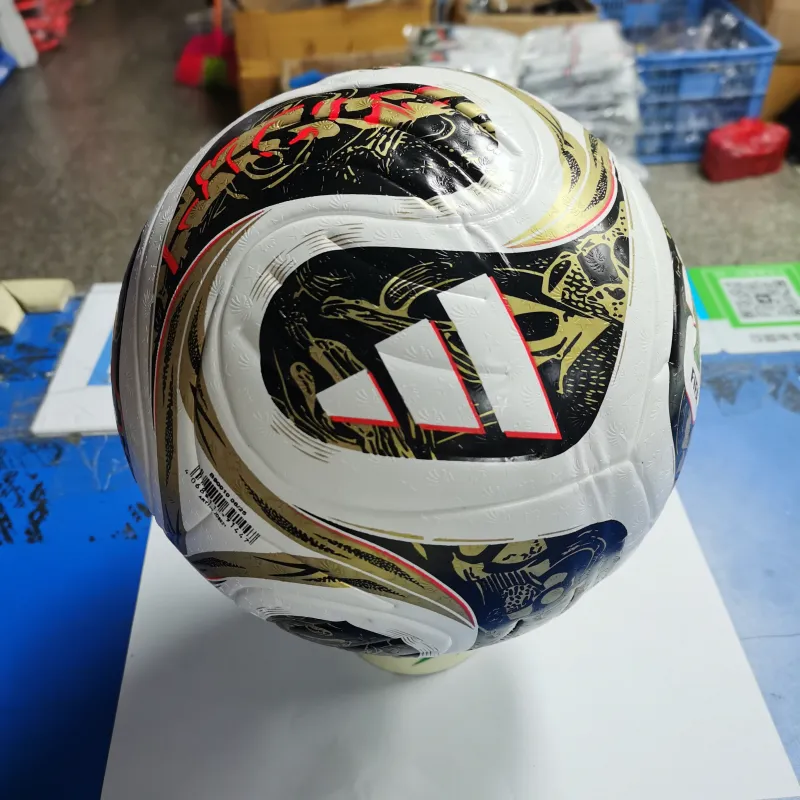 2026 World Cup Final Player Version Soccer Ball White/Black/Gold