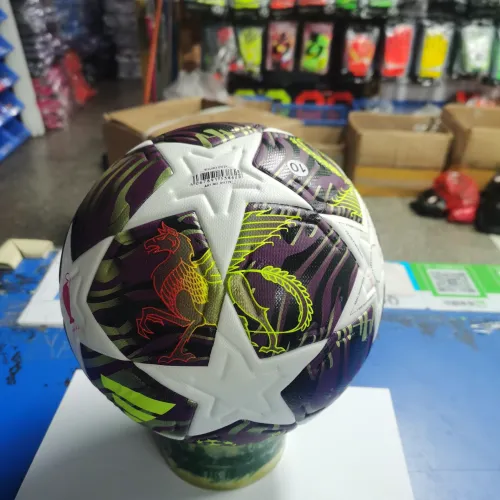 26/27 UEFA Champions League Match Soccer Ball White/Purple/Green