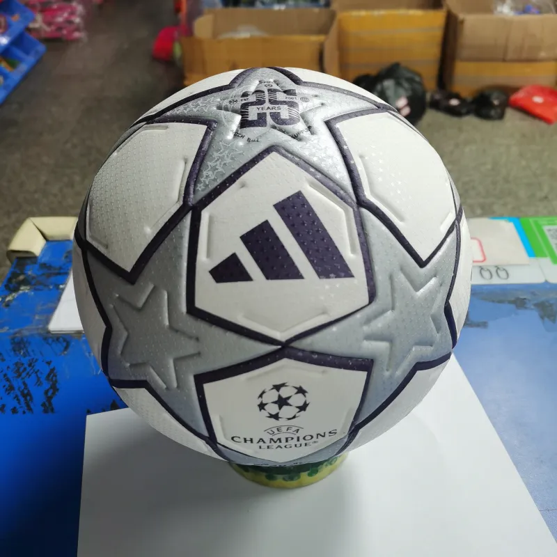 26/27 UEFA Champions League Match Soccer Ball White/Gray