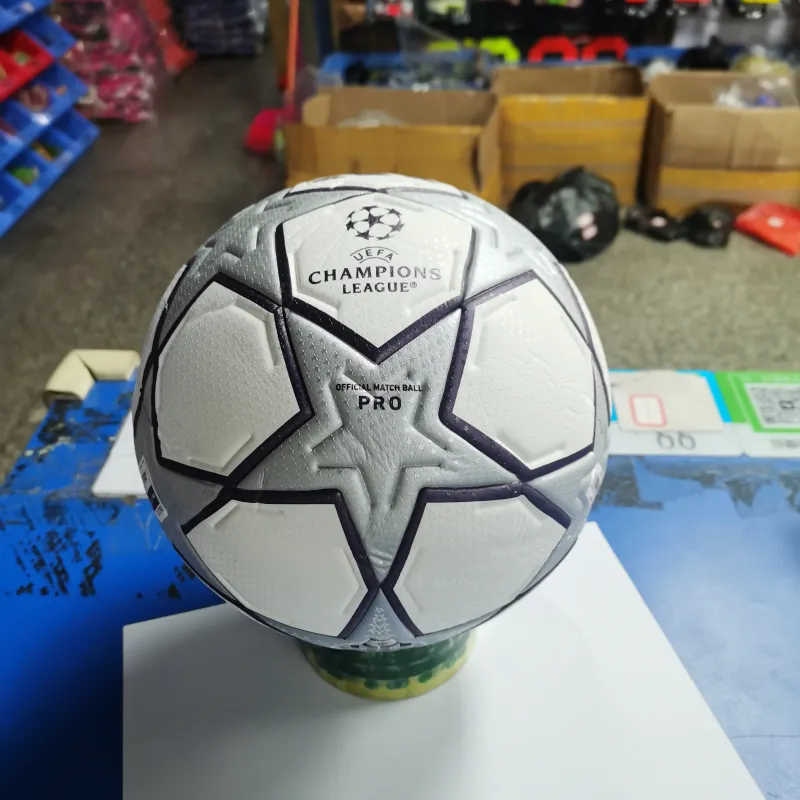 26/27 UEFA Champions League Match Soccer Ball White/Gray