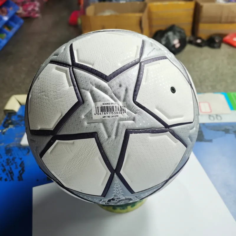 26/27 UEFA Champions League Match Soccer Ball White/Gray