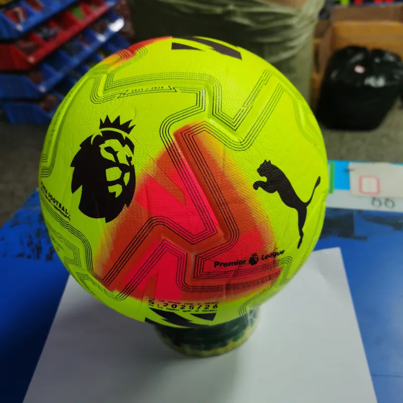25/26 Premier League Match Soccer Ball Yellow/Orange/Black