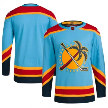 Florida Panthers Reverse Retro 2.0 Blank Jersey - Light Blue