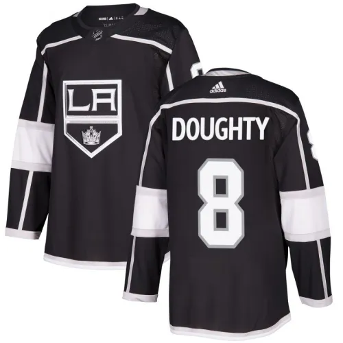 Los Angeles Kings Drew Doughty #8 adidas Black Authentic Jersey para homem