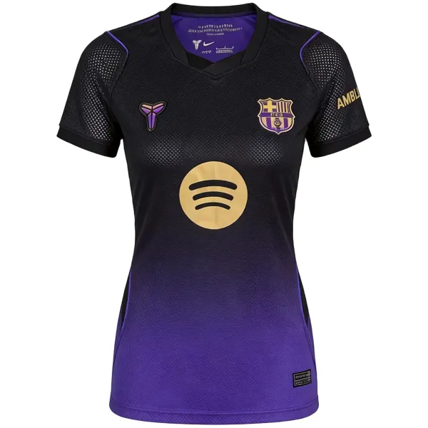 26/27 Barcelona Away Women's Jersey - A-Grade Quality Detail View