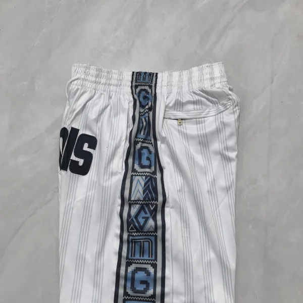 Memphis Grizzlies 2026 City Edition Pocket Basketball Shorts - A-Grade Quality Detail View