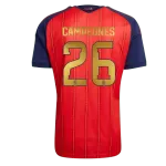 WM 2026 Spanien – Meister – #26 Heimtrikot World Cup 2026 Spain Champions #26 Home Jersey