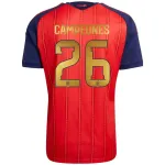 World Cup 2026 CAMPEONES Spain Home Player Version Jersey World Cup 2026 CAMPEONES Spain Home Player Version Jersey