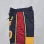 Golden State Warriors Throwback Pocket Navy Basketball Shorts