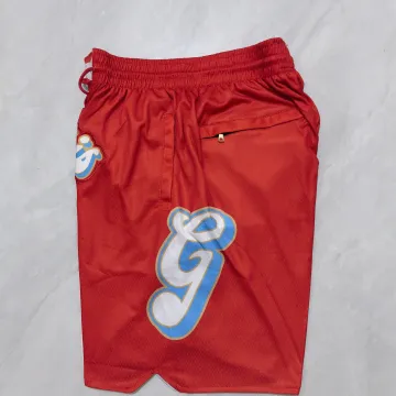 Memphis Grizzlies 2025 City Edition Pocket Red Basketball Shorts