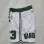 Boston Celtics Throwback Pocket White Basketball Shorts