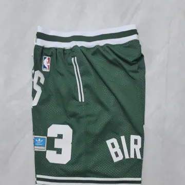 Boston Celtics Throwback Pocket Green Basketball Shorts