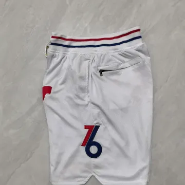 Philadelphia 76ers 2025 City Edition Pocket White Basketball Shorts