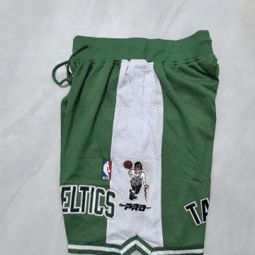 Boston Celtics Pocket Green Basketball Shorts