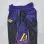 Los Angeles Lakers City Edition Pocket Purple Basketball Shorts