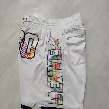 Denver Nuggets 2025 City Edition Pocket White Basketball Shorts