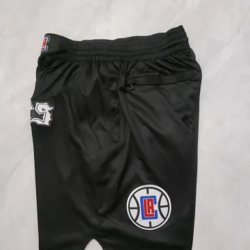 LA Clippers Pocket Black Basketball Shorts