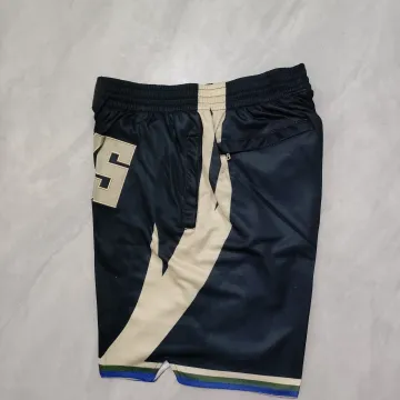 Milwaukee Bucks Pocket Black Basketball Shorts