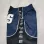Dallas Mavericks Pocket Navy Basketball Shorts
