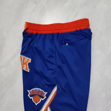 New York Knicks Pocket Blue Basketball Shorts