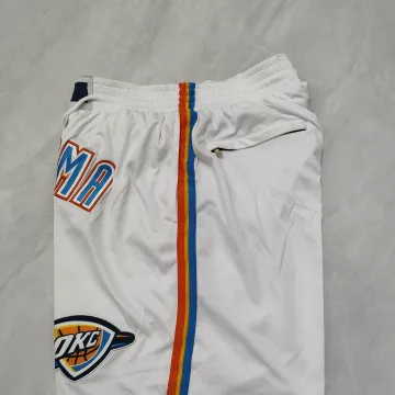 New York Knicks Pocket White Basketball Shorts