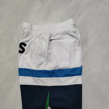 Minnesota Timberwolves Pocket White Basketball Shorts