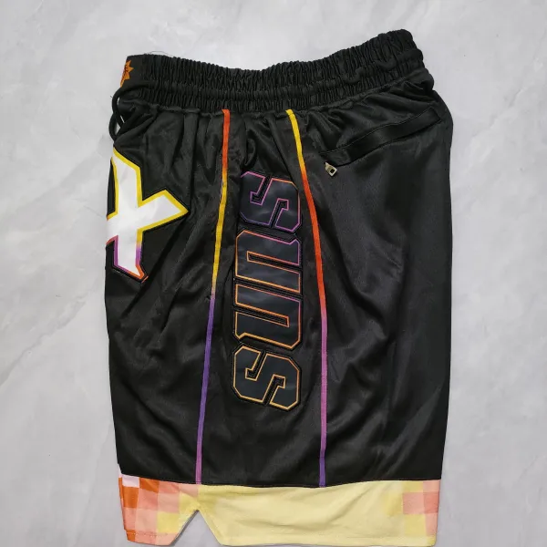 New York Knicks Pocket Navy Basketball Shorts - A-Grade Quality Detail View