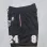 Los Angeles Lakers Throwback Pocket Black Basketball Shorts