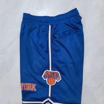 New York Knicks Pocket Blue Basketball Shorts