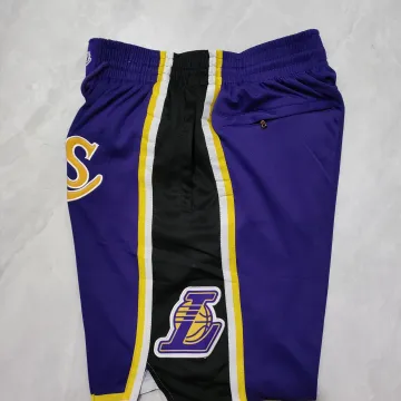 Los Angeles Lakers Pocket Purple Basketball Shorts