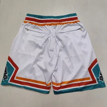 San Antonio Spurs City Edition Pocket White Basketball Shorts