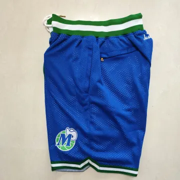 Dallas Mavericks Pocket Blue Basketball Shorts