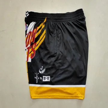 Houston Rockets Pocket Black Basketball Shorts