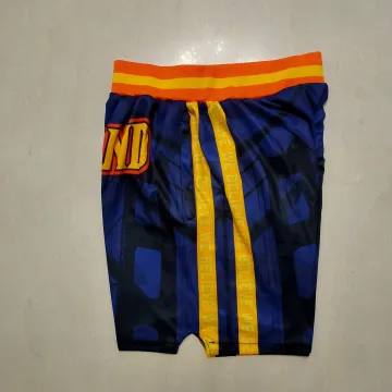 Golden State Warriors Blue Basketball Shorts