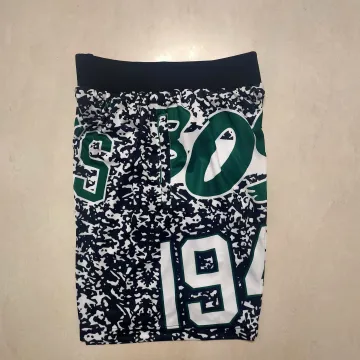 Boston Celtics Throwback Basketball Shorts