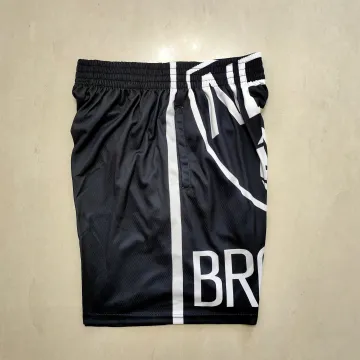 Brooklyn Nets Black Basketball Shorts