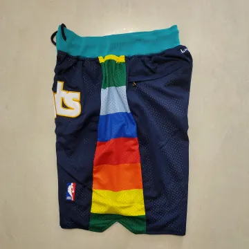 Denver Nuggets Pocket Navy Basketball Shorts